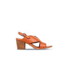 Bueno Shoes 01WN2603 Taba Deri Kadın Sandalet