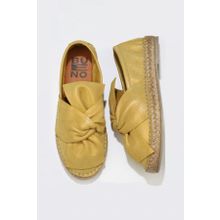 Bueno Shoes 01WN3100 Sarı Simli Deri Kadın Sandalet