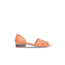 Bueno Shoes 01WN5100 Taba Deri Kadın Sandalet
