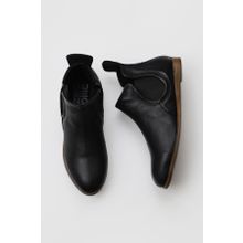 Bueno Shoes 01WP1602 Siyah Deri Kadın Bot
