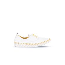 Bueno Shoes 01WQ0200 Sarı Deri Düz Kadın Günlük Ayakkabı
