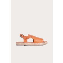 Bueno Shoes 01WQ1125 Taba Kadın Deri Espadril Sandalet
