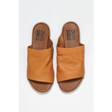 Bueno Shoes 01wq2009 Turuncu Deri Kadın Düz Sandalet