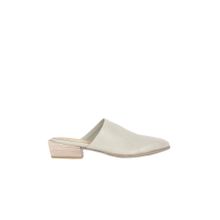 Bueno Shoes 01WQ2603 Haki Deri Kadın Topuklu Terlik