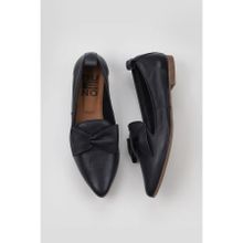 Bueno Shoes 01WR3117 Lacivert Deri Kadın Düz Babet