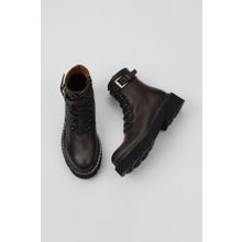 Bueno Shoes 01WR3400 Kahverengi Deri Kadın Bot