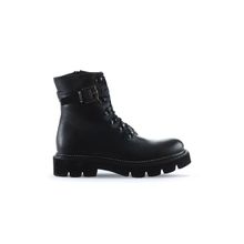 Bueno Shoes 01WR3400 Siyah Deri Kadın Bot