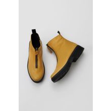 Bueno Shoes 01WR4903 Flotter Sarı Deri Kadın Bot