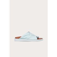 Bueno Shoes 01ws2809 Turkuaz Deri Kadın Düz Sandalet