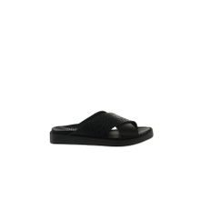 Bueno Shoes 01ws2817 Siyah Deri Düz Kadın Terlik