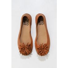 Bueno Shoes 01WS4807 Taba Deri Kadın Babet