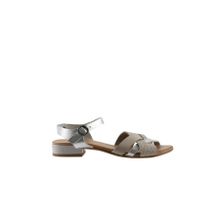 Bueno Shoes 01WS6106 Bej Deri Kadın Düz Sandalet