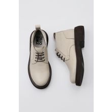 Bueno Shoes 01WT0503 Bej Deri Kadın Bot