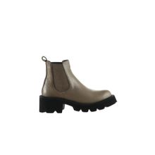 Bueno Shoes 01WT1705 Gri Flotter Deri Kadın Bot