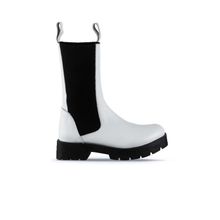 Bueno Shoes 01wt2508 Beyaz Deri Kadın Topuklu Bot