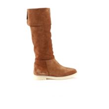 Bueno Shoes 01WT3307 Taba Açık Süet Kadın Çizme