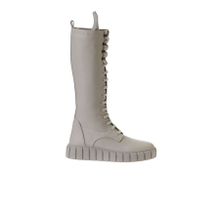 Bueno Shoes 01WT3411 Deri Dolgu Topuklu Bej Kadın Çizme