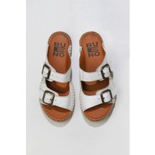 Bueno Shoes 01wu2518 Beyaz Deri Kadın Terlik