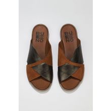 Bueno Shoes 01wu3000 Taba Haki Süet Deri Kadın Düz Sandalet