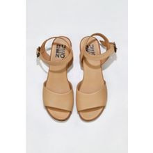Bueno Shoes 01wu3101 Bej Deri Kadın Sandalet