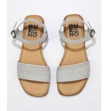 Bueno Shoes 01WU3420 Gri Deri Kadın Sandalet