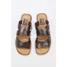 Bueno Shoes 01wu3422 Taba Parlak Deri Kadın Düz Sandalet