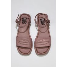 Bueno Shoes 01WU4110 Gül Kurusu Deri Kadın Sandalet