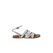 Bueno Shoes 01WU4202 Beyaz Nubuk Kadın Sandalet