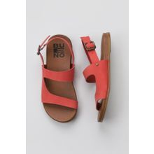 Bueno Shoes 01WU4244 Mercan Nubuk Kadın Sandalet