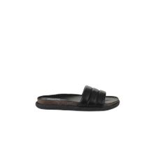 Bueno Shoes 01WU4710 Siyah Deri Kadın Düz Terlik
