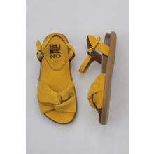 Bueno Shoes 01WU4728 Sarı Süet Kadın Sandalet