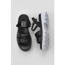 Bueno Shoes 01WU7301 Siyah Kadın Sandalet