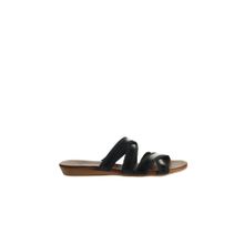Bueno Shoes 01WU7424 Siyah Parlak Deri Kadın Sandalet