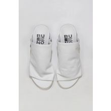Bueno Shoes 01wu7602 Beyaz Deri Kadın Terlik