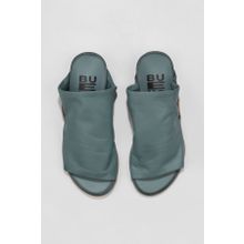 Bueno Shoes 01wu7602 Mavi Deri Kadın Terlik