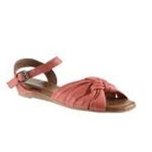 Bueno Shoes 01WU8802 Mercan Deri Kadın Düz Sandalet