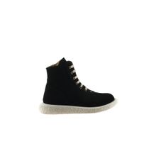 Bueno Shoes 01WU8906 Siyah Süet Kadın Bot