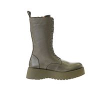 Bueno Shoes 01WV1303 Haki Deri Kadın Bot