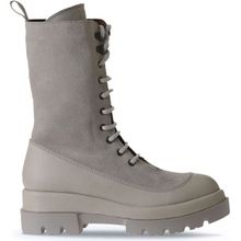 Bueno Shoes 01WV2901 Bej Deri-Süet Kadın Bot