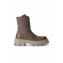 Bueno Shoes 01WV4601 Vizon Deri Dolgu Topuklu Kadın Bot