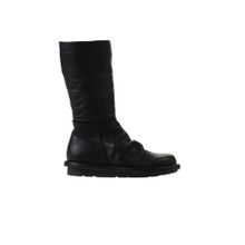 Bueno Shoes 01WV7507 Siyah Deri Kadın Bot
