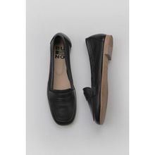 Bueno Shoes 01WY0801 Siyah Deri Kadın Loafer