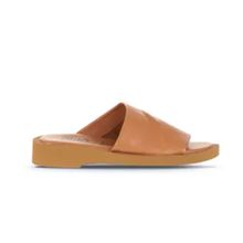 Bueno Shoes 01WY2902 Taba Deri Kadın Düz Terlik