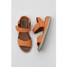 Bueno Shoes 01WY5100 Mercan Nubuk Kadın Düz Sandalet