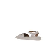 Bueno Shoes 01WY9102 Gri Deri Kadın Düz Sandalet