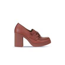 Bueno Shoes 01WZ3201 Pembe Deri Kadın Topuklu Ayakkabı
