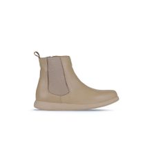 Bueno Shoes 01WZ4204 Vizon Deri Kadın Düz Bot