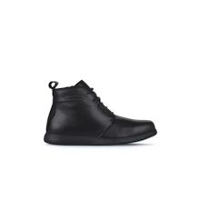 Bueno Shoes 01WZ4210 Siyah Deri Kadın Düz Bot