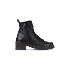 Bueno Shoes 01WZ4400 Siyah Deri Kadın Bot