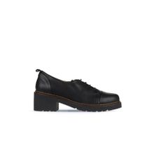 Bueno Shoes 01WZ4403 Siyah Deri Kadın Topuklu Ayakkabı